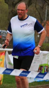 Lars Bergmann als Immo Runner beim Nordhessencub 2017 © IMMOVATION AG