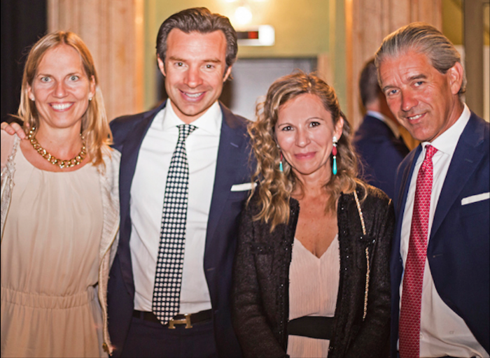 Von links nach rechts: Internationale Marketing Direktorin Silke Dittrich, Regionaldirektor David Scheffler, Madrider Managing Direktorin Paloma Perez und Aufsichtsratschef der Engel & Völkers AG Christian Völkers © Pressefoto Engel & Völkers AG, Hamburg