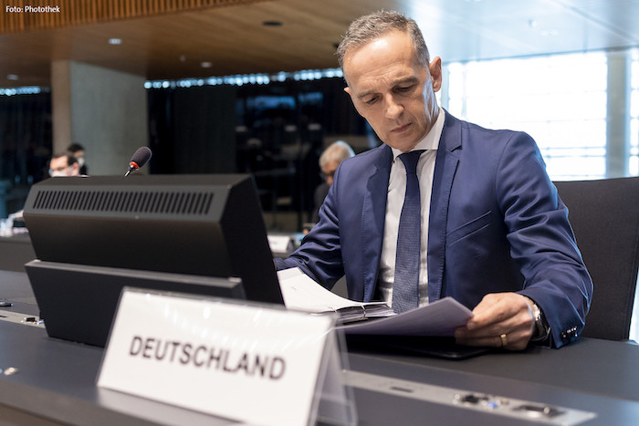 Heiko Maas (55, SPD), geschäftsführender Bundesaußenminister © Twitter.com/HeikoMaas/status