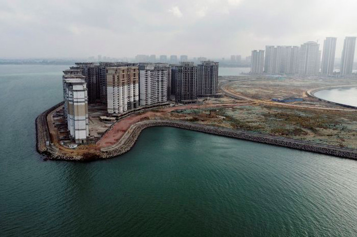 Immobilien der China Evergrande Group in der Provinz Hainan