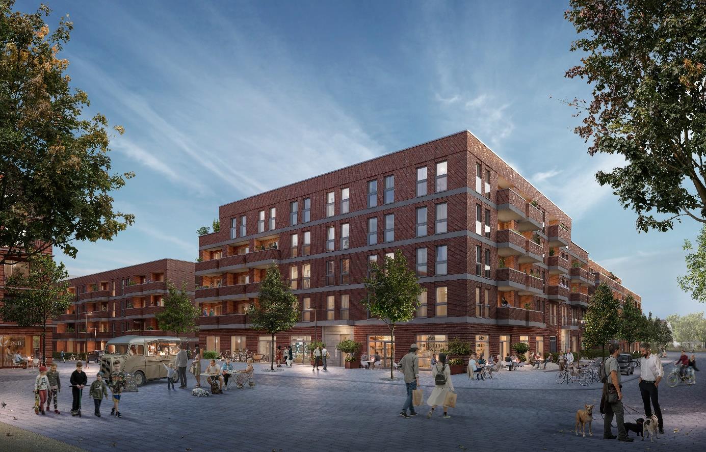 Bauprojekt von MAGNA Real Estate in Hamburg-Stellingen