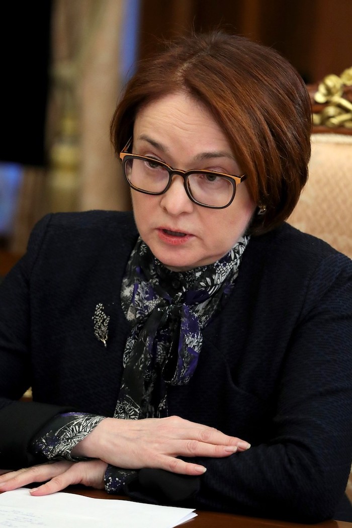 Elvira Nabiullina (58), Notenbankchefin der russischen Zentralbank in Russland © Pressefoto Kremlin.ru