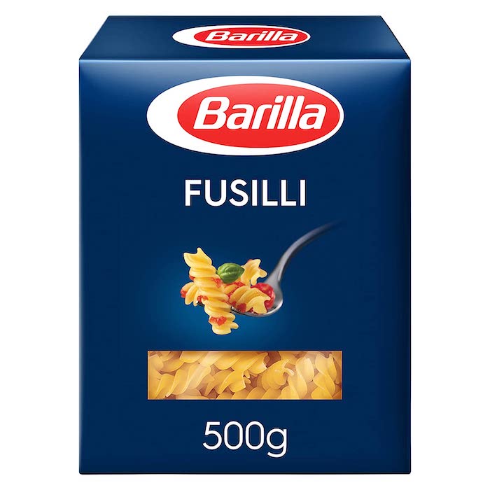 Amazon.de bietet  die italienischen Nudeln Barilla aus Parma aktuell für 3 Euro das Kilo im gar nicht nachhaltigen Pappkarton mit Plastikguckfenster an © Amazon.de
