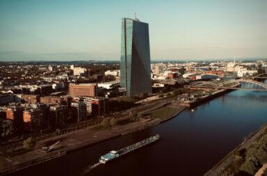 EZB, Fed und BoE erhöhen Leitzins erneut - EZB in Frankfurt