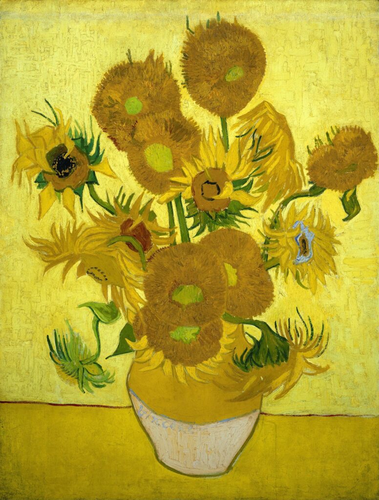 "15 Sonnenblumen" von Vincent van Gogh