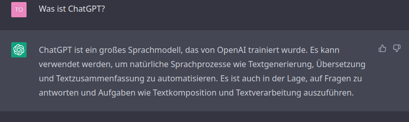 Interview mit ChatGPT: Was ist ChatGPT?
