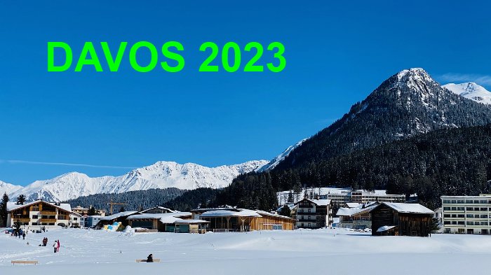 Davos 2023 - 53.tes Treffen des Weltwirtschaftsforum - die deutschen Teilnehmer