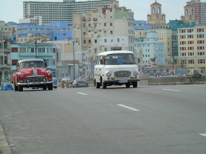 Havanna Effekt in auf den Straßen in Europa