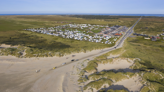 Zufahrt zum Strand von Lakolk auf Römö © CC BY-SA 3.0 Arne Müseler / www.arne-mueseler.com