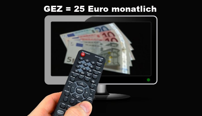 Rundfunkbeitrag GEZ - ARD plant Erhöhung auf 25 Euro monatlich