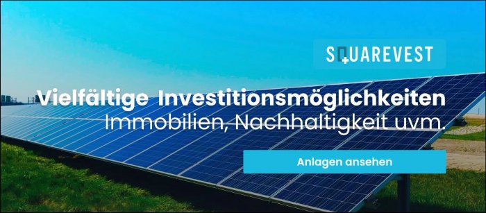 Squarevest - Investitionsmöglichkeiten