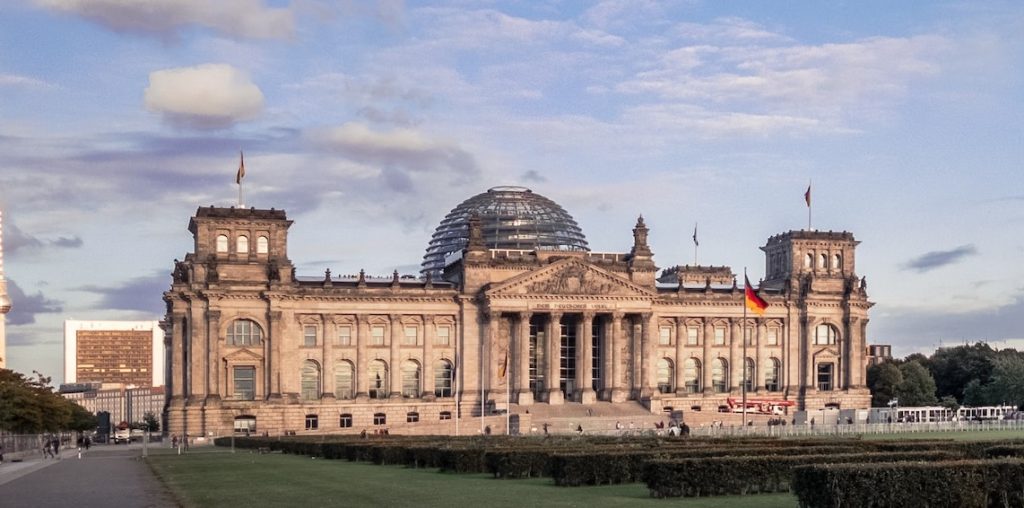 Streit der Ampelregierung im Parlamentsgebäude