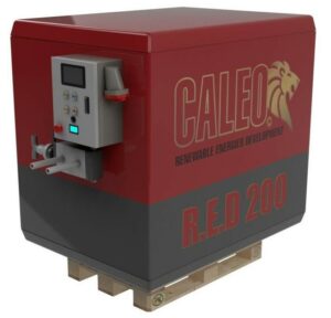 Das CALEO Wärmesystem bietet warmes Brauchwasser mit einer ausreichend hohen Temperatur für den gesamten Haushalt im kompakten Design.