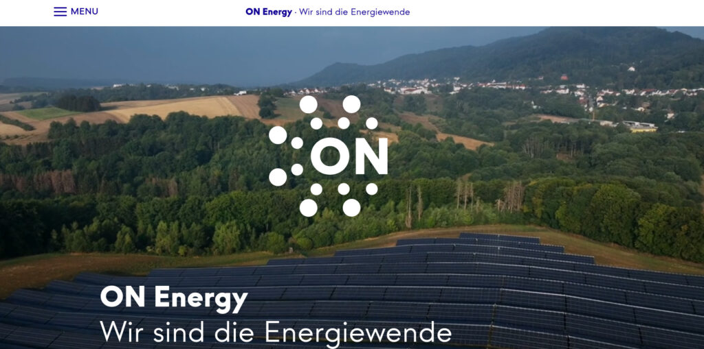 Weitere Informationen zur ON Energy GmbH - Auszug aus der Webseite www.on-energy.com/