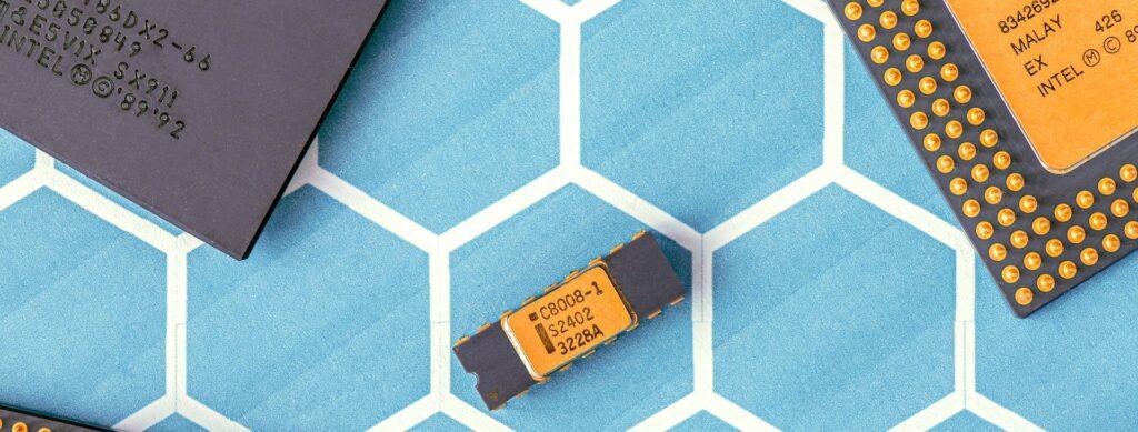 Halbleiter in integrierten Schaltungen (ICs), Transistoren und CMOS-Transistoren verwenden häufig Germanium