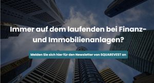 SQUARVEST Newsletter Anmelden