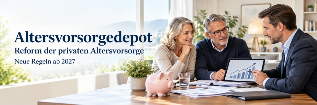 Altersvorsorgedepot - Überblick der Reform Altersvorsorgedepot - Überblick der Reform