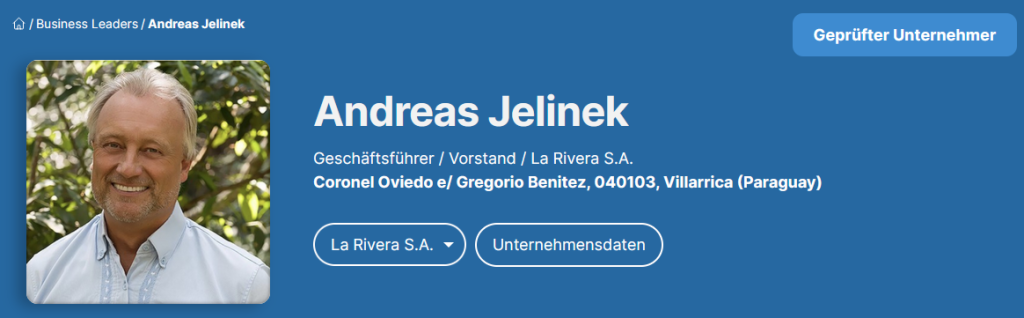 Andreas Jelinek - LA Riverra (Business-Leaders)