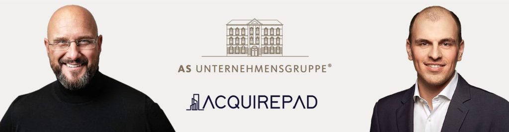 AS UNTERNEHMENSGRUPPE strategische Kooperation mit Acquirepad