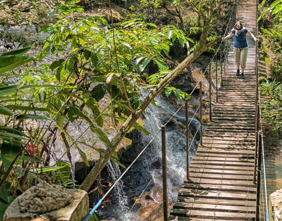 Nahe der Siedlung Viva Paraguay: Wanderweg im Nationalpark Ybytyruzú-Gebirge © La Rivera S.A.
