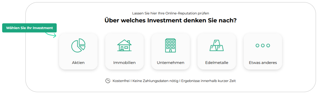 SCOREDEX - kostenfreie Analyse