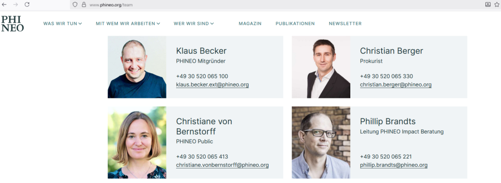 PHINEO - Analyse- und Beratungsgesellschaft