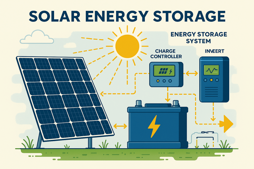 Speichern von Solarenergie