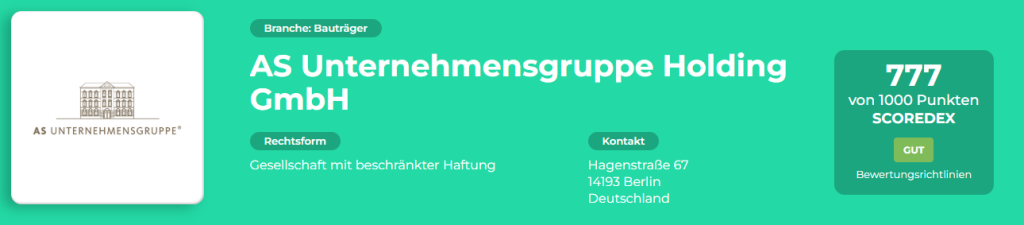 AS Unternehmensgruppe Holding GmbH