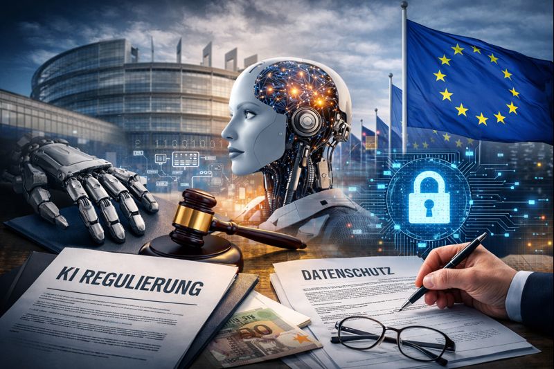 Sonderrechtszone für KI - Digitaler Omnibus - Regeln für KI-Datenverarbeitung in Europa