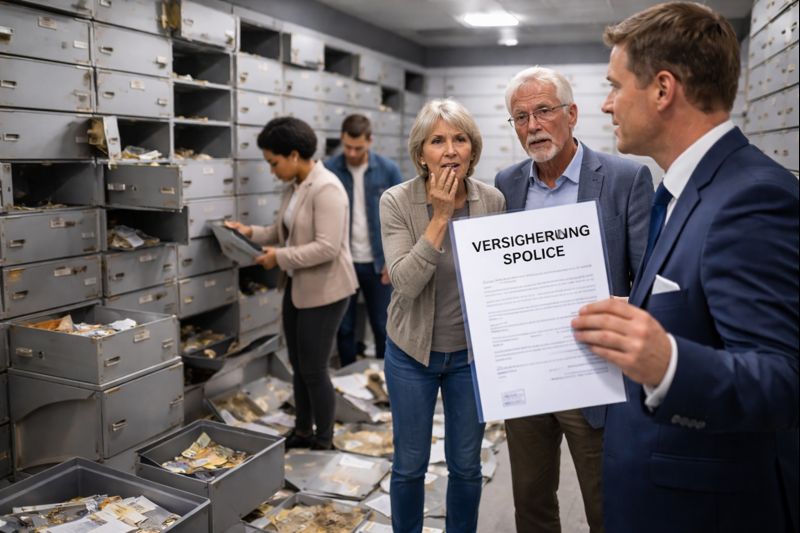 Schließfach geplündert? Schließfach Versicherung - Wie sicher sind Schließfächer wirklich – und welche Versicherung schützt den Inhalt?