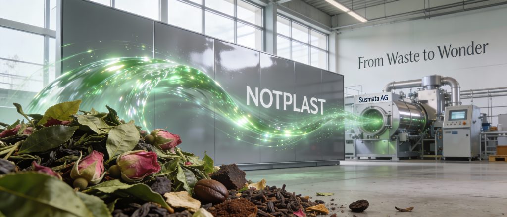 Susmata AG kündigt NOTPLAST an: Biobasierter Kunststoff-Revoluzzer