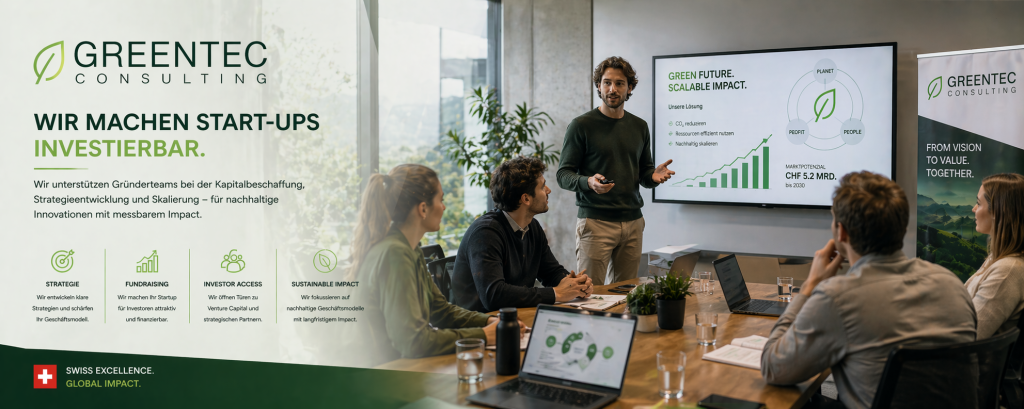 GreenTec Consultig - Wir machen Startups investierbar