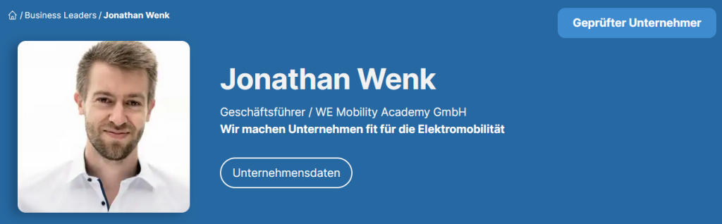 Jonathan Wenk - Business-Leaders