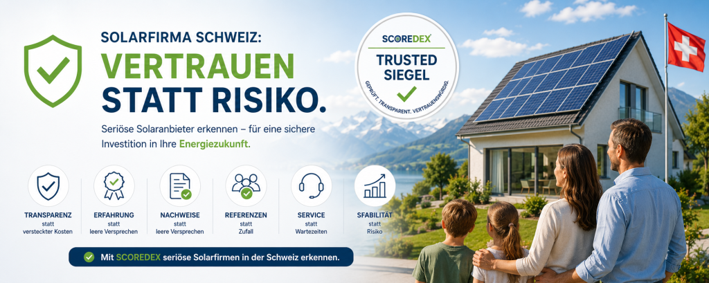 Wie erkenne ich eine seriöse Solarfirma in der Schweiz? Warum Vertrauen heute wichtiger ist als der Preis