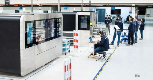 Circus SE KI Roboter CA-1 in der Produktion