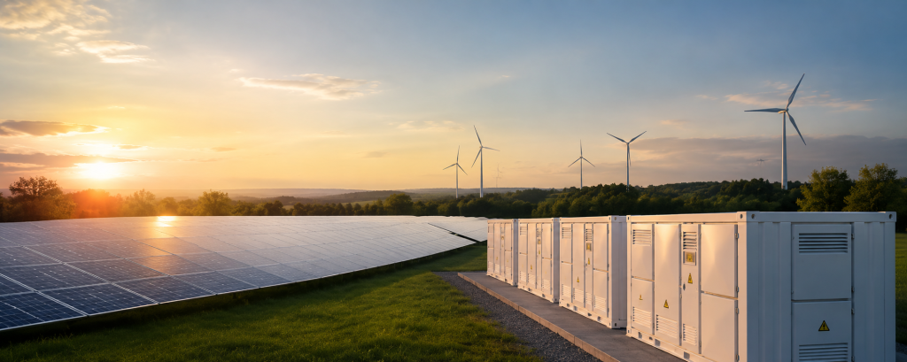 Vom Solarpark zum Speicherportfolio: Green FOX Energy