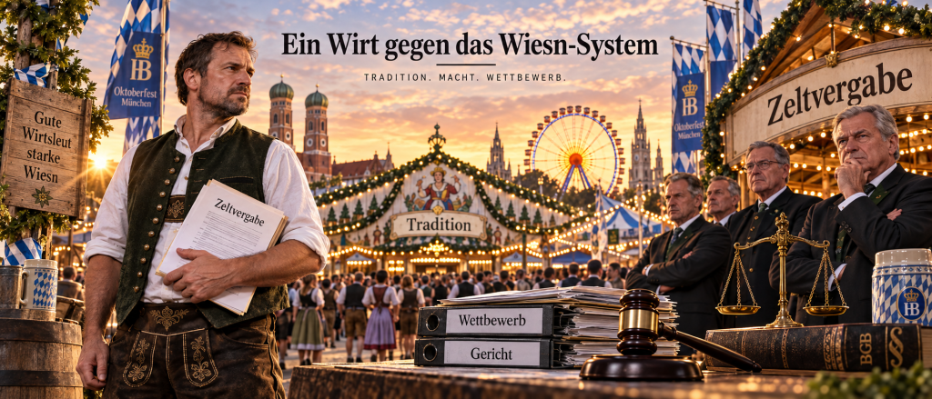 Oktoberfest: Ein Wirt gegen das Millionengeschäft der Wiesn