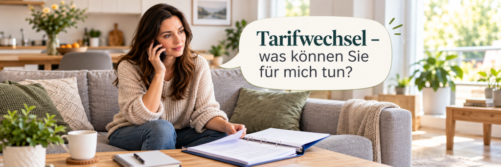 Versicherungstarif wechseln statt kündigen Versicherungstarif wechseln statt kündigen