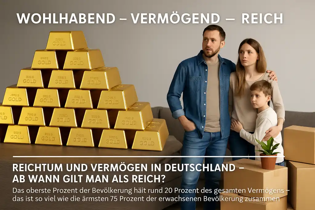 Wohlhabend - vermögend - reich, reicher, am reichsten ..