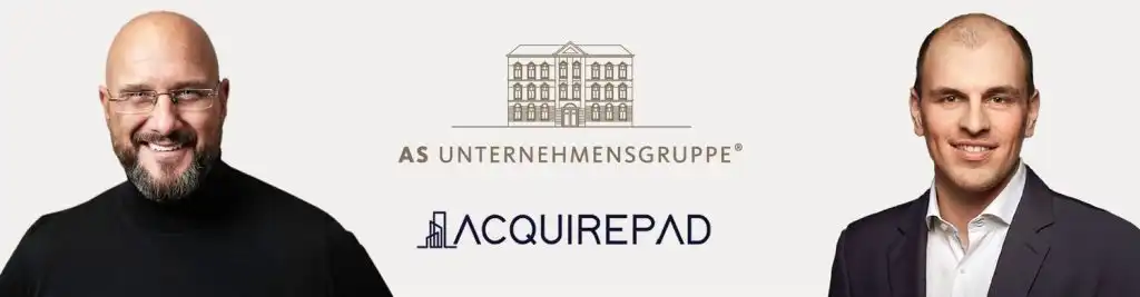 AS UNTERNEHMENSGRUPPE strategische Kooperation mit Acquirepad
