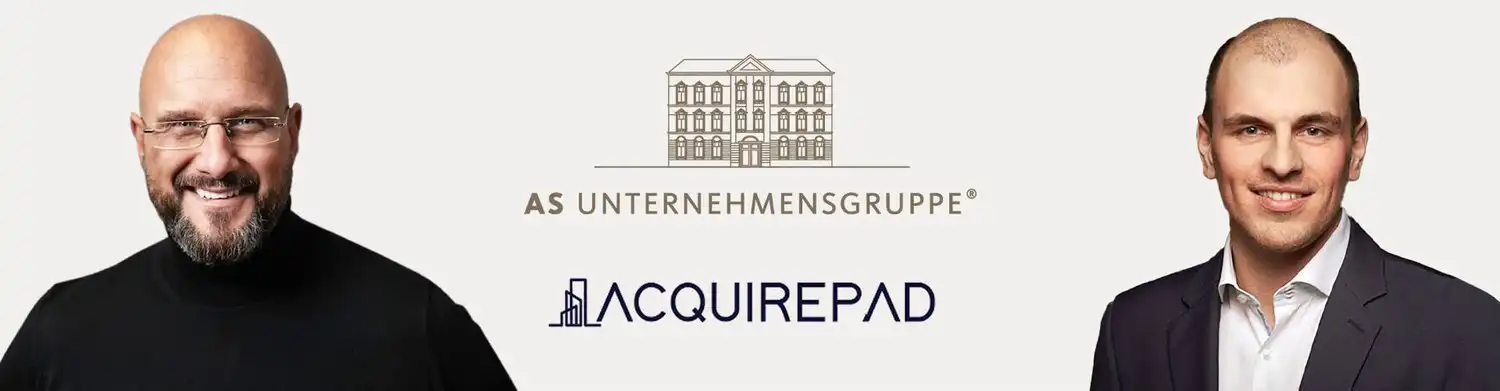 AS UNTERNEHMENSGRUPPE strategische Kooperation mit Acquirepad