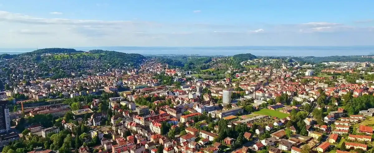 St. Gallen am Bodensee in der Ostschweiz © Michael Oehme, Amagvik AG
