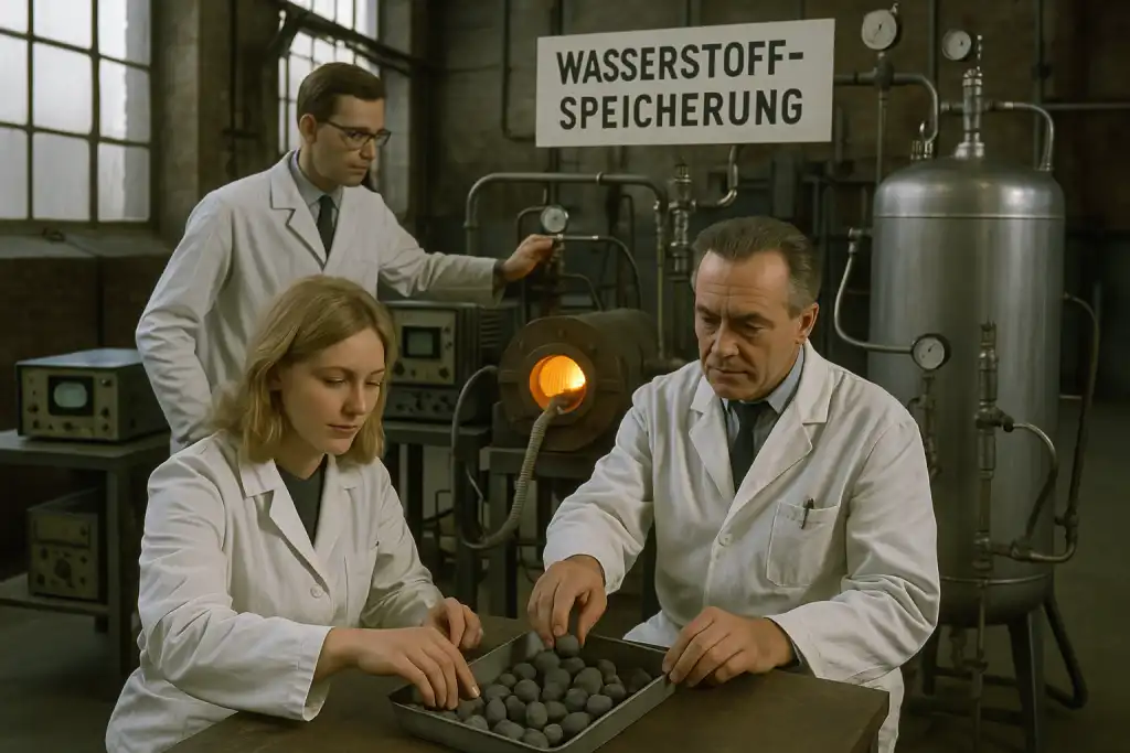 DDR-Technologie für Wasserstoffspeicherung