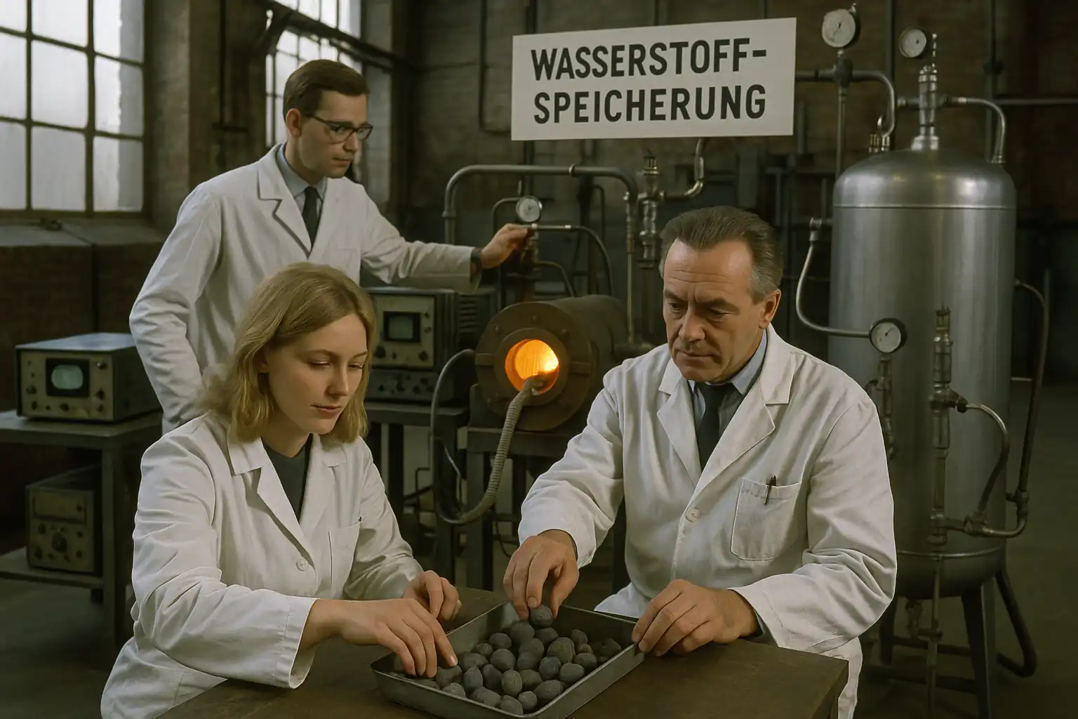 DDR-Technologie für Wasserstoffspeicherung