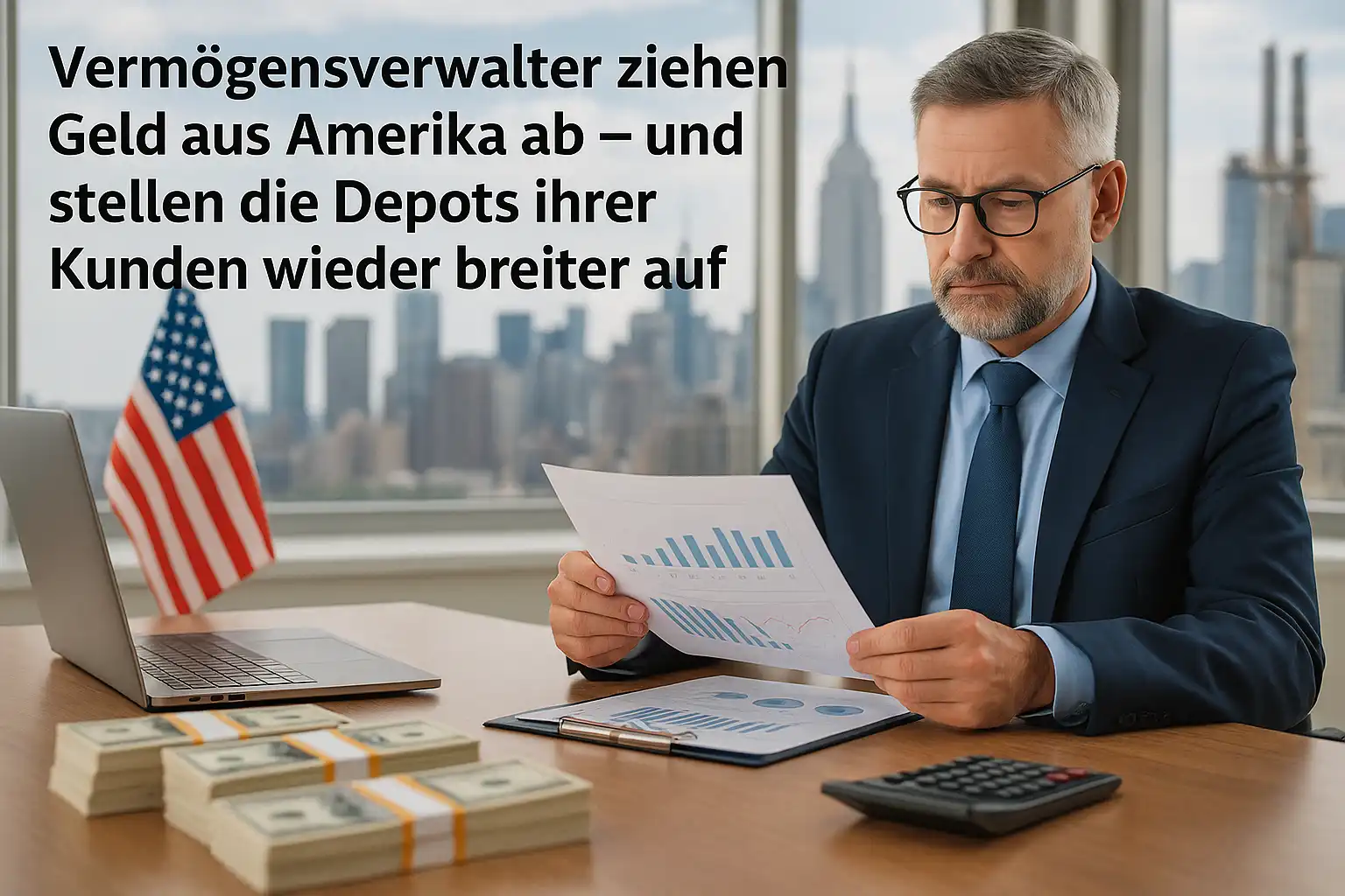 Vermögensverwalter setzen auf Rückzug aus US-Aktien