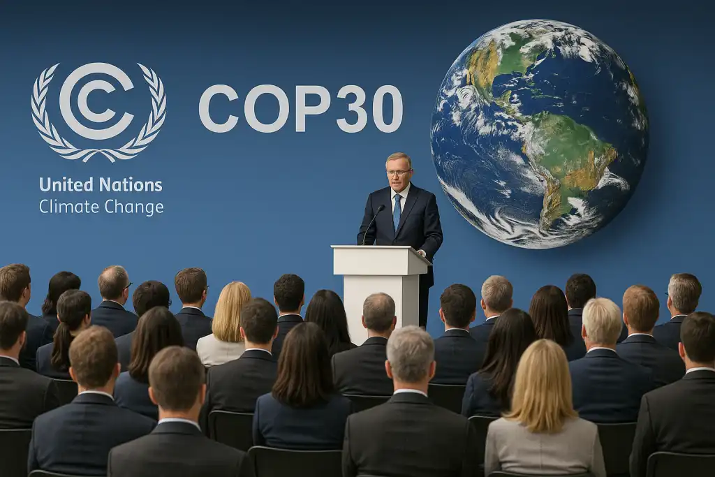 Weltklimakonferenz - weltweite Reduzierung von Treibhausgasemissionen