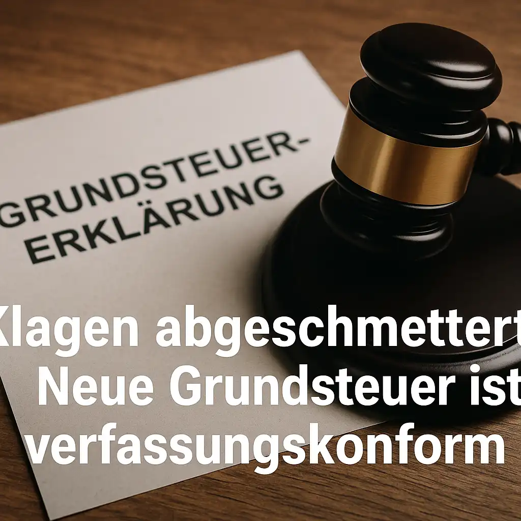 Neue Grundsteuer - Grundsatzurteil des Bundesfinanzhofs - Rechtssachen II R 25/24, II R 31/24 und II R 3/25