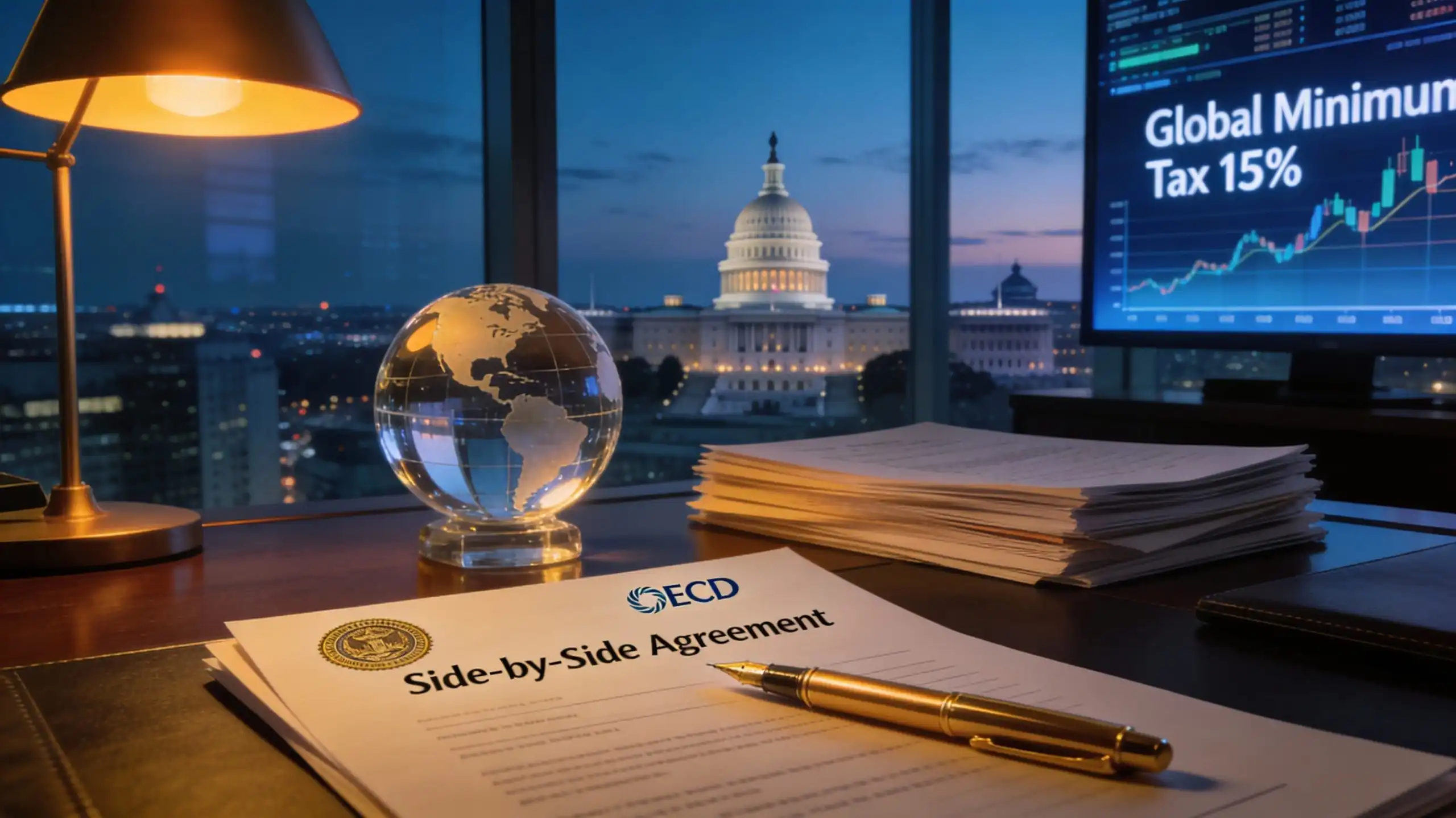 Globale Mindeststeuer - OECD-Mindeststeuerabkommen - US-Sonderregelung verändert alles