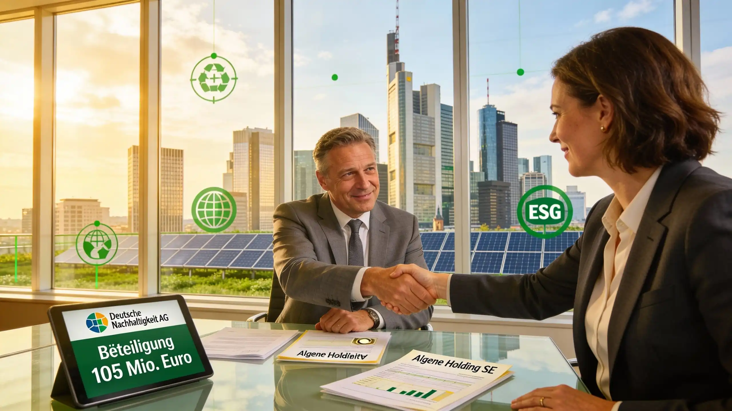 Deutsche Nachhaltigkeit AG erwirbt Beteiligung an Algene Holding SE